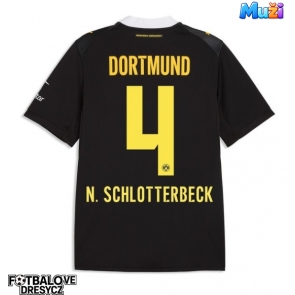 Borussia Dortmund Nico Schlotterbeck #4 Venkovní Dres 2026-27 Krátký Rukáv
